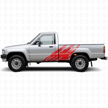 Adesivo Vinilico Grafica Spruzzo Fango Laterale per Toyota Hilux 1983-1988 3