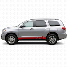 Adesivo in Vinile con Strisce Larghe Montagne per Modanatura Laterale Toyota Sequoia 2007-2022 3