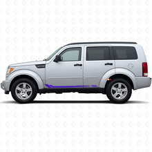 Adesivo Laterale a Strisce a Nido d'Ape per Dodge Nitro 2007-2011 2