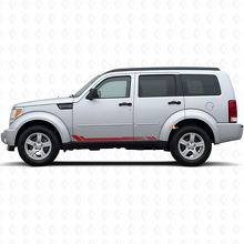 Adesivo Laterale a Strisce a Nido d'Ape per Dodge Nitro 2007-2011 3