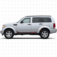 Adesivo in Vinile a Strisce Laterali Stile Racing per Dodge Nitro 2007-2011 2