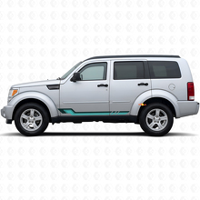 Adesivo in Vinile Stile Vintage Fasce Laterali per Dodge Nitro 2007-2011 2