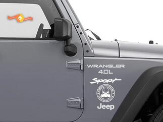 Jeep Rubicon Wrangler Zombie Outbreak Response Team Wrangler Decal#6