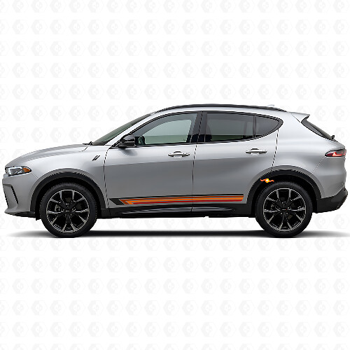Adesivo Laterale in Vinile con Strisce Diritte Vintage per Hornet 2023+ 1