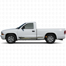 Adesivo Vinile con Strisce Curvate per Modanatura Laterale per Dodge Dakota 1997-2004 2