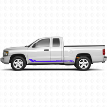 Adesivo Laterale a Strisce a Nido d'Ape in Vinile per Dodge Dakota 2005-2011 2