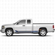 Strisce Laterali in Vinile Stile Racing per Dodge Dakota 2005-2011 2