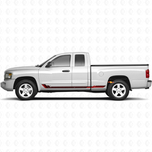 Strisce Laterali in Vinile Stile Racing per Dodge Dakota 2005-2011 3