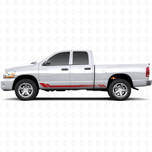 Adesivo laterale in vinile a strisce a nido d'ape per Dodge Ram 1500 2002-2008 3
