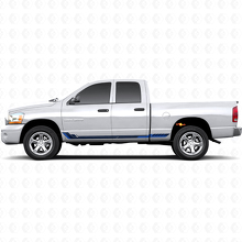 Adesivo in Vinile a Strisce Laterali Stile Racing per Dodge Ram 1500 2002-2008 2