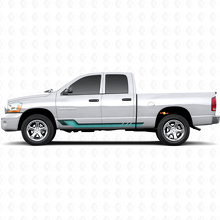 Adesivo in Vinile a Strisce Laterali Stile Vintage per Dodge Ram 1500 2002-2008 2
