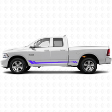 Adesivo Laterale a Strisce a Nido d'Ape per Dodge Ram 1500 2011-2018 2