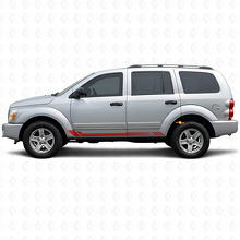 Adesivo Laterale a Strisce a Nido d'Ape per Dodge Durango 2004-2009 3