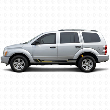 Adesivo Vinilico a Strisce Curve per Minigonna Dodge Durango 2004-2009 2