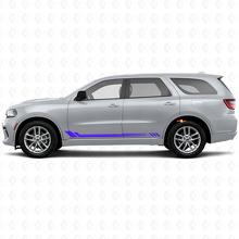 Adesivo laterale a strisce a nido d'ape per Dodge Durango 2011+ 2