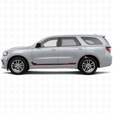 Adesivo in Vinile a Strisce Laterali Stile Racing per Dodge Durango 2011+ 3