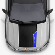 Adesivi in vinile Blackout 4x4 per cofano Jeep Compass 2026 2
