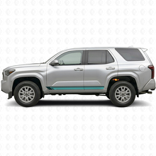 Adesivo laterale in vinile con strisce dritte vintage per Toyota 4Runner 2024+ 2