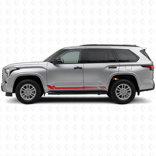 Adesivo Laterale a Strisce a Nido d'Ape per Toyota Sequoia 2022+ 3