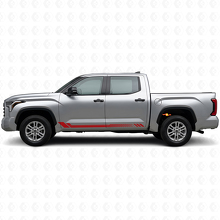 Adesivo laterale a strisce esagonali per Toyota Tundra 2022+ 3