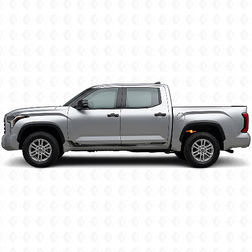 Adesivo in Vinile con Strisce Laterali Stile Racing per Toyota Tundra 2022+