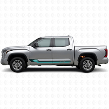 Adesivo in Vinile con Strisce Laterali Stile Vintage per Toyota Tundra 2022+ 2