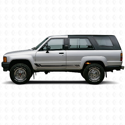 Adesivo laterale a strisce a nido d'ape per Toyota 4Runner 1984-1989_1
