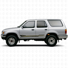 Adesivo in Vinile con Strisce Curvate per Battitacco Toyota 4Runner 1989-1995_2