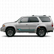 Adesivo in Vinile con Strisce Laterali Stile Vintage per Toyota 4Runner 1995-2002_2