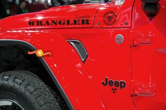 Jeep Rubicon Wrangler Zombie Outbreak Response Team Wrangler Decal kit #4