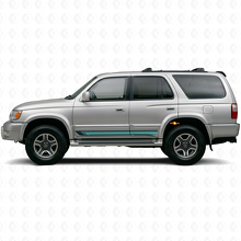 Adesivo Laterale in Vinile a Strisce Dritte Retrò per Toyota 4Runner 1995-2002_2