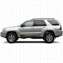 Adesivo in Vinile a Strisce Curve per Minigonne Toyota 4Runner 2002-2009_2