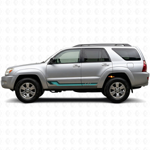 Adesivo in Vinile con Strisce Laterali Stile Vintage per Toyota 4Runner 2002-2009_2