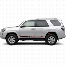Adesivo in Vinile a Strisce Laterali a Scacchi per Toyota 4Runner 2009-2024_3