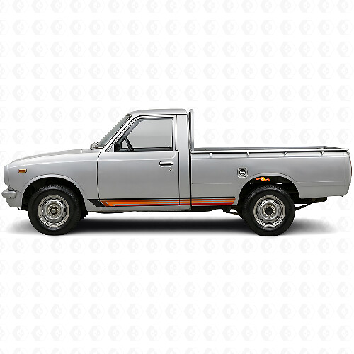 Strisce Vintage Lineari Adesivo Laterale in Vinile per Toyota Hilux 1968-1972_1