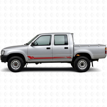 Adesivo laterale a strisce a nido d'ape per Toyota Hilux 1988-1997_3