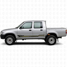 Adesivo in Vinile con Strisce Curve per Parafango Toyota Hilux 1988-1997_2