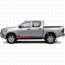 Adesivo in vinile laterale a strisce a nido d'ape per Toyota Hilux 2015+_3