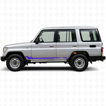 Adesivo Laterale a Strisce a Nido d'Ape per Toyota Land Cruiser Prado 1990-1996_2