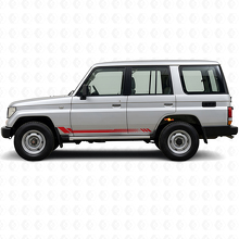 Adesivo Laterale a Strisce a Nido d'Ape per Toyota Land Cruiser Prado 1990-1996_3