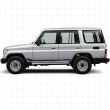 Adesivo in Vinile a Strisce Laterali in Stile Racing per Toyota Land Cruiser Prado 1990-1996_2