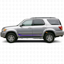 Adesivo Vinile Laterale a Strisce a Nido d'Ape per Toyota Sequoia 2000-2007_2
