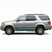Strisce Diritte Vintage Adesivo Laterale in Vinile per Toyota Sequoia 2000-2007_2