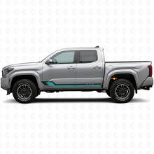 Adesivo in Vinile a Strisce Laterali Stile Vintage per Toyota Tacoma 2023+_2