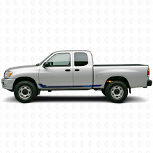 Adesivo in Vinile a Strisce Laterali Stile Racing per Toyota Tundra 1999-2006_2