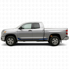 Adesivo in Vinile con Strisce Laterali Stile Racing per Toyota Tundra 2007-2021_2