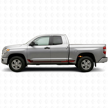 Adesivo in Vinile con Strisce Laterali Stile Racing per Toyota Tundra 2007-2021_3