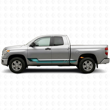 Adesivo in Vinile con Strisce Laterali Stile Vintage per Toyota Tundra 2007-2021_2