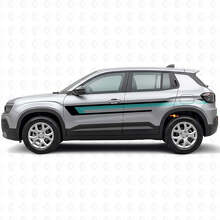 Adesivo Vinilico a Strisce Triple per Porta Jeep Avenger 2023+_2