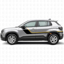 Kit di Adesivi Laterali a Strisce Gemelle per Jeep Avenger 2023+_2